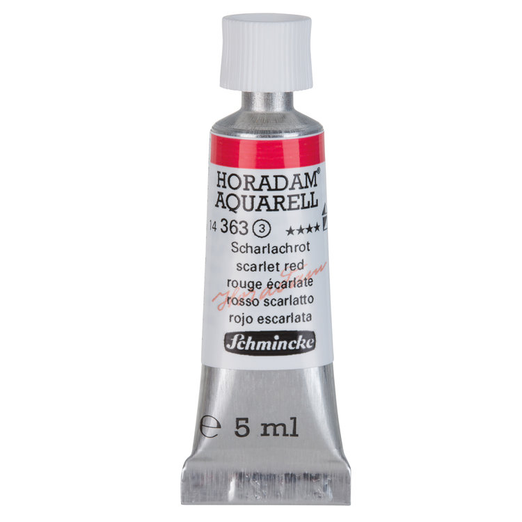 Schmincke (Horadam) 363 aquarelverf tube 5ml - scarlet red