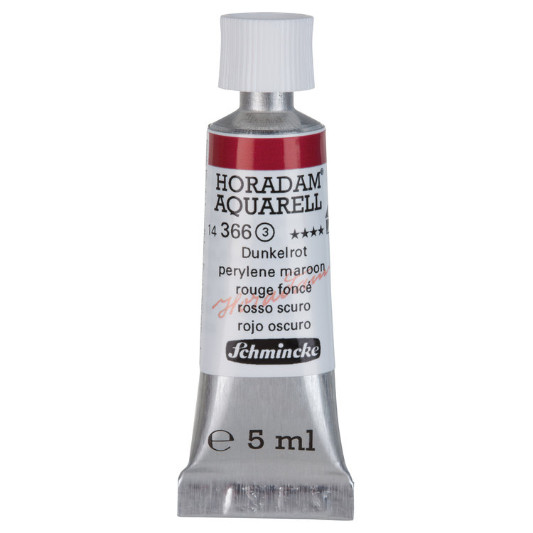 Schmincke (Horadam) 366 aquarelverf tube 5ml - perylene maroon