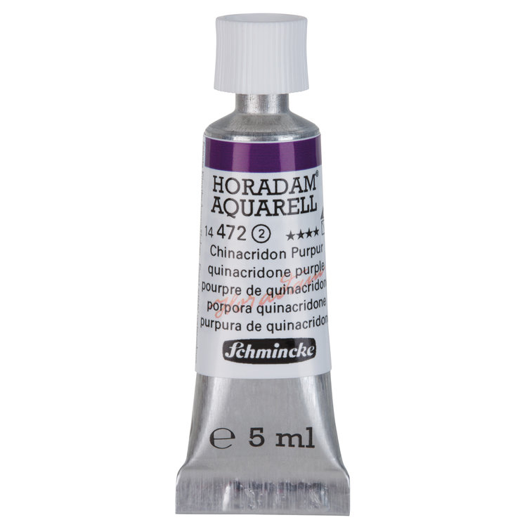 Schmincke (Horadam) 472 aquarelverf tube 5ml - quinacridone purple
