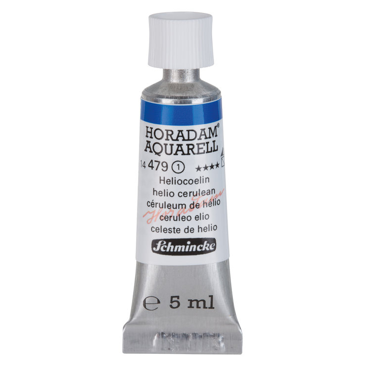 Schmincke (Horadam) 479 aquarelverf tube 5ml - helio cerulean