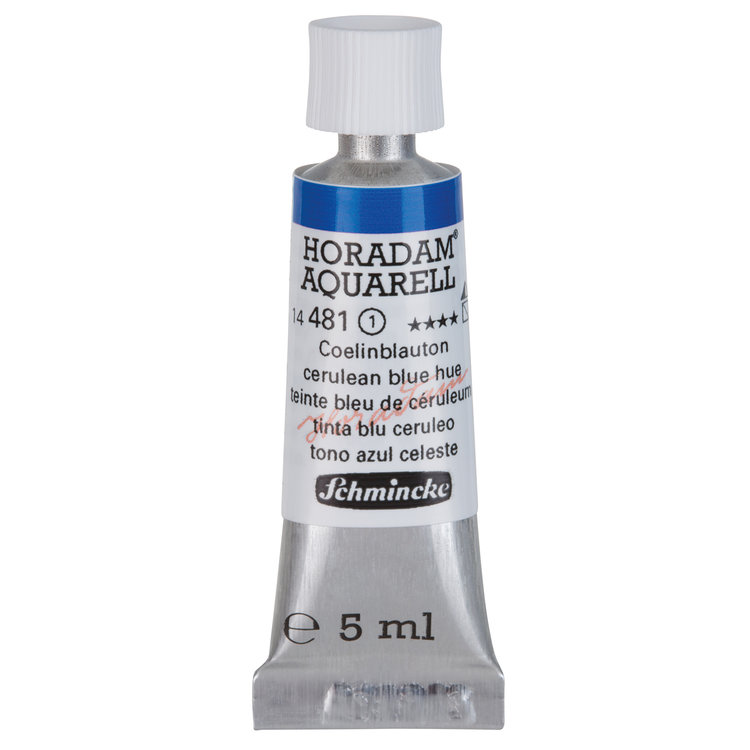 Schmincke (Horadam) 481 aquarelverf tube 5ml - cerulean blue hue