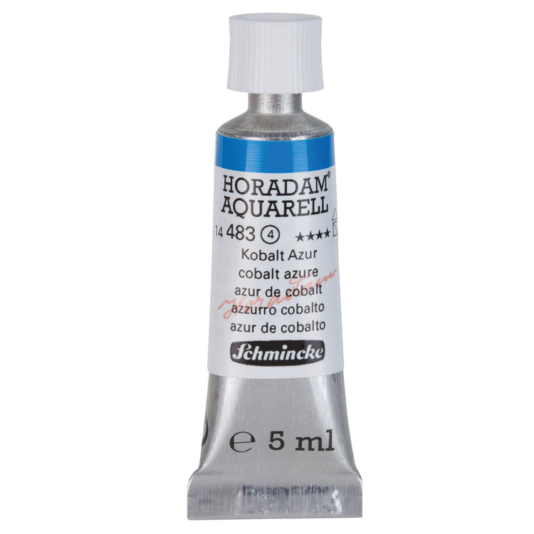 Schmincke (Horadam) 483 aquarelverf tube 5ml - cobalt azure