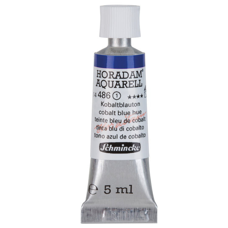 Schmincke (Horadam) 486 aquarelverf tube 5ml - cobalt blue hue