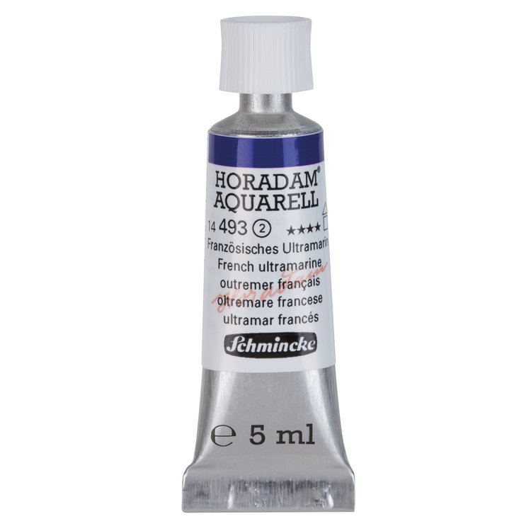 Schmincke (Horadam) 493 aquarelverf tube 5ml - French ultramarine
