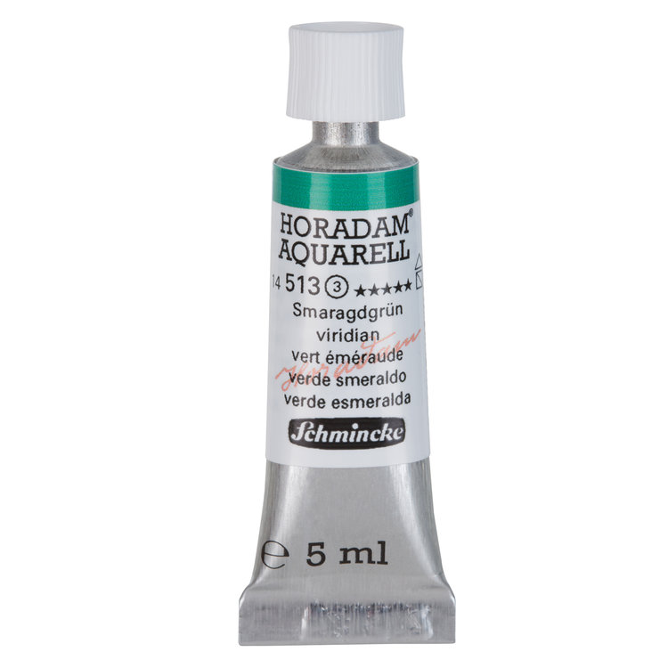 Schmincke (Horadam) 513 aquarelverf tube 5ml - viridian