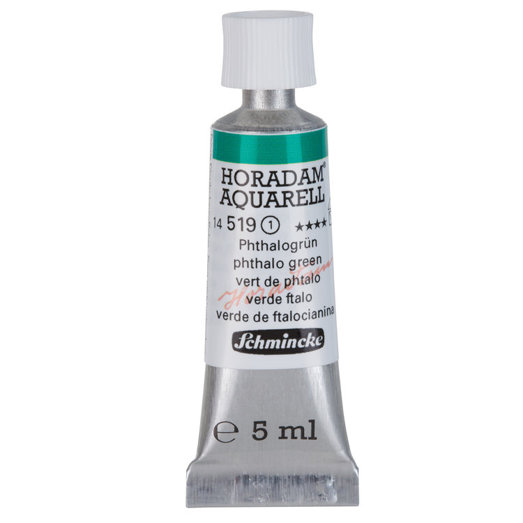 Schmincke (Horadam) 519 aquarelverf tube 5ml - phthalo green
