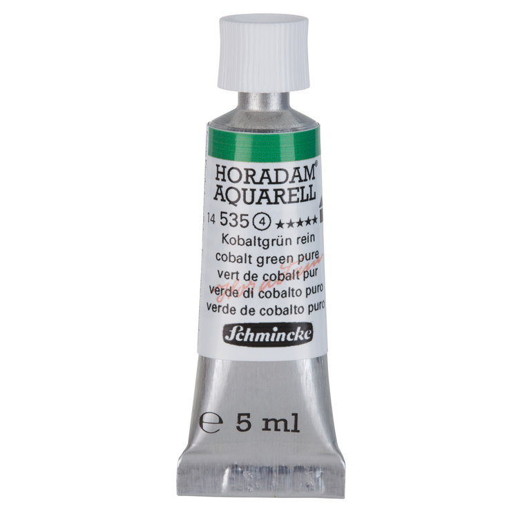 Schmincke (Horadam) 535 aquarelverf tube 5ml - cobalt green pure