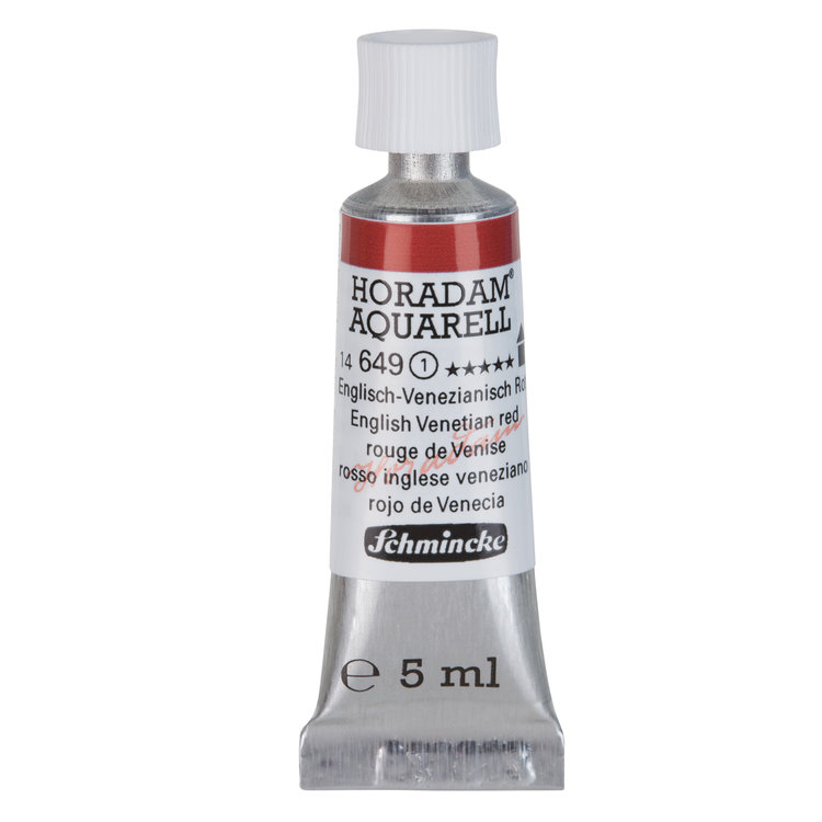 Schmincke (Horadam) 649 aquarelverf tube 5ml - English Venetian red
