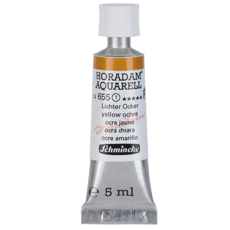 Schmincke (Horadam) 655 aquarelverf tube 5ml - yellow ochre