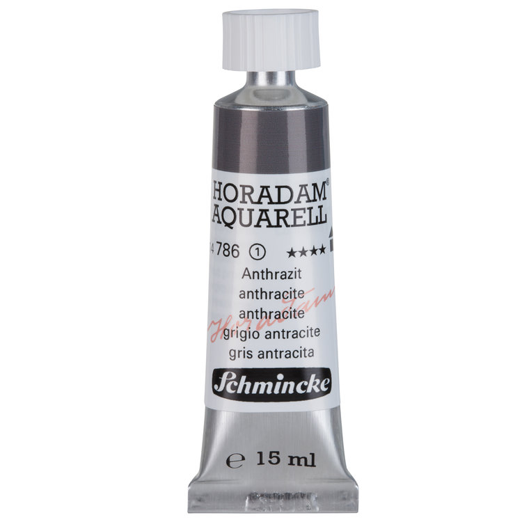 Schmincke (Horadam) 786 aquarelverf tube 15ml - anthracite