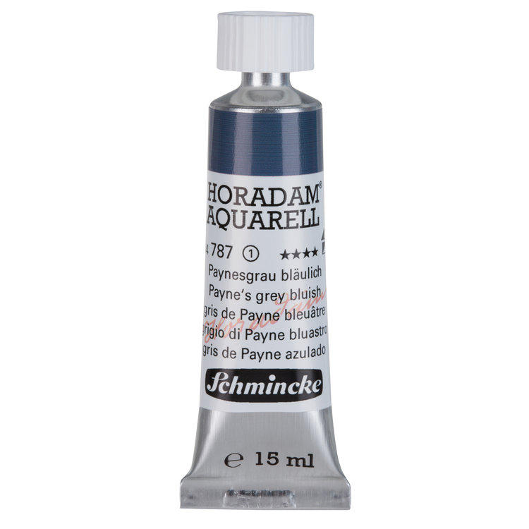 Schmincke (Horadam) 787 aquarelverf tube 15ml - Payne's grey bluish