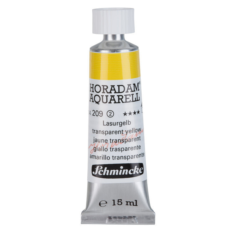 Schmincke (Horadam) 209 aquarelverf tube 15ml - transparent yellow