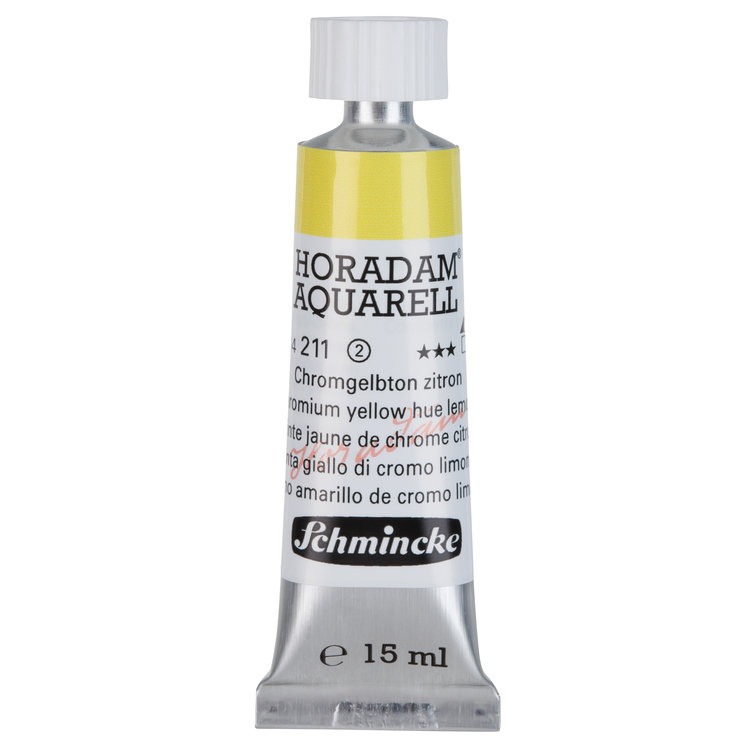 Schmincke (Horadam) 211 aquarelverf tube 15ml - chromium yellow hue lemon