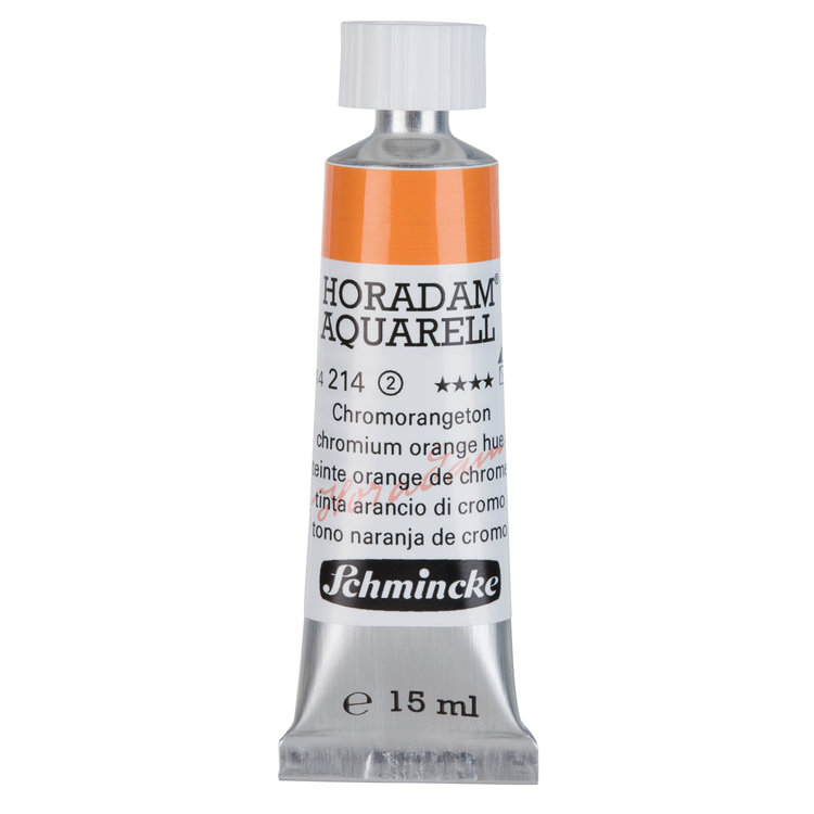Schmincke (Horadam) 214 aquarelverf tube 15ml - chromium orange hue