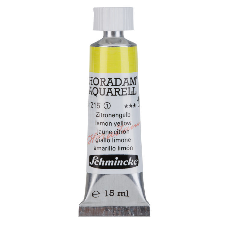 Schmincke (Horadam) 215 aquarelverf tube 15ml - lemon yellow