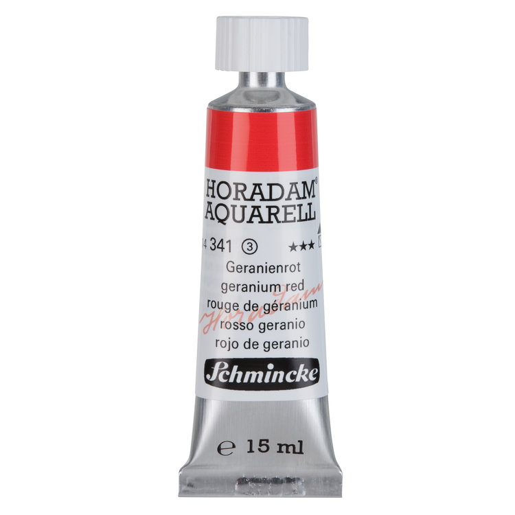 Schmincke (Horadam) 341 aquarelverf tube 15ml - geranium red