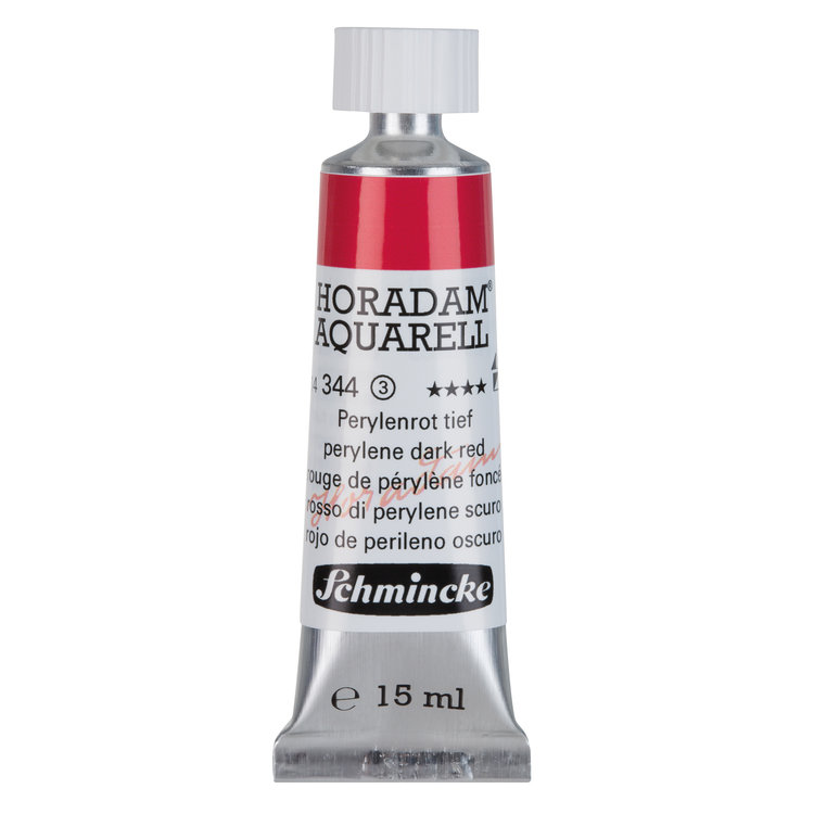 Schmincke (Horadam) 344 aquarelverf tube 15ml - perylene dark red