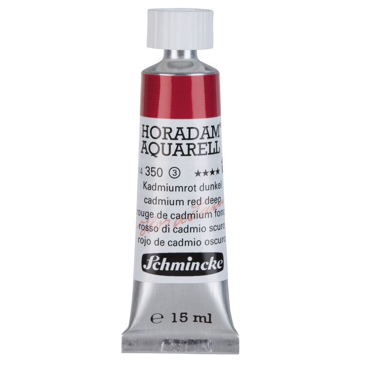 Schmincke (Horadam) 350 aquarelverf tube 15ml - cadmium red deep