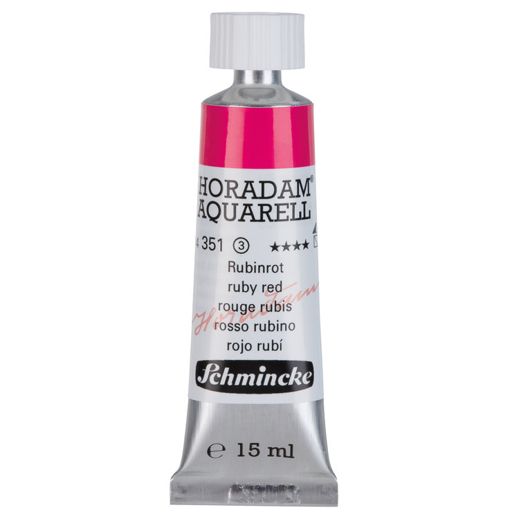 Schmincke (Horadam) 351 aquarelverf tube 15ml - ruby red