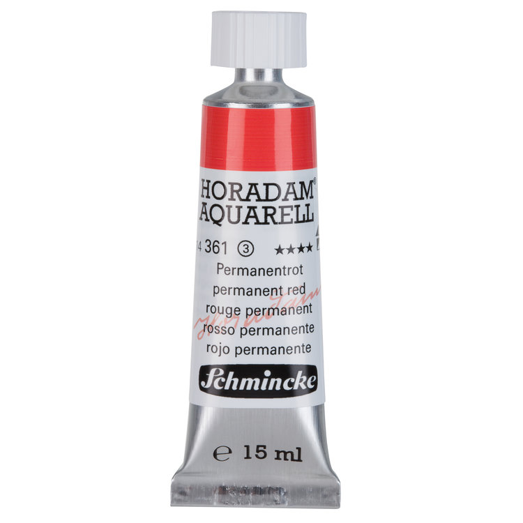 Schmincke (Horadam) 361 aquarelverf tube 15ml - permanent red