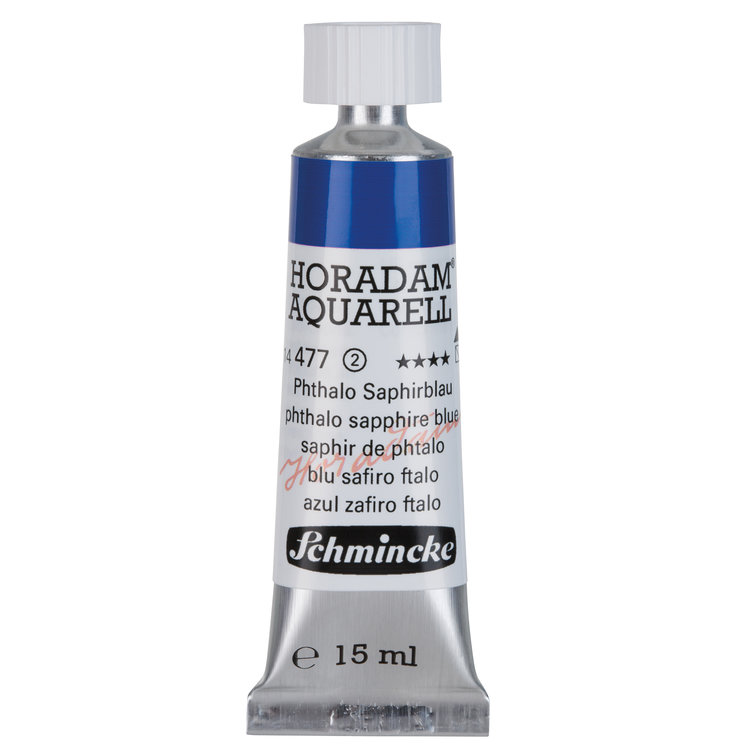 Schmincke (Horadam) 477 aquarelverf tube 15ml - phthalo sapphire blue