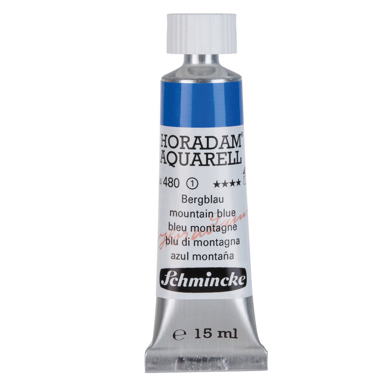 Schmincke (Horadam) 480 aquarelverf tube 15ml - mountain blue