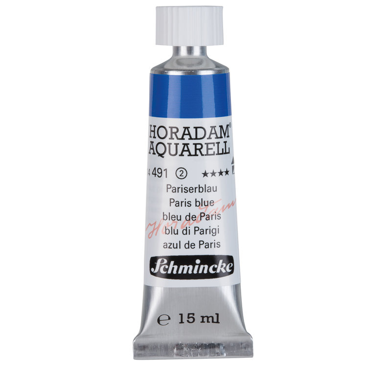 Schmincke (Horadam) 491 aquarelverf tube 15ml - Paris blue