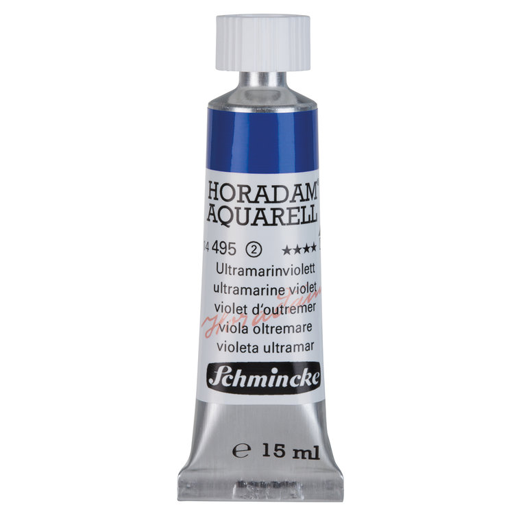 Schmincke (Horadam) 495 aquarelverf tube 15ml - ultramarine violet