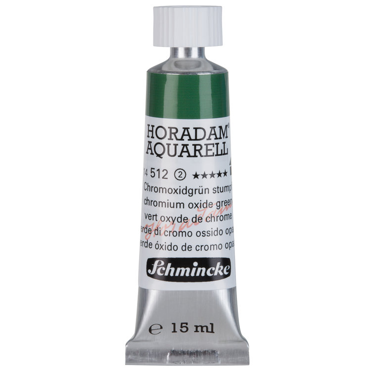 Schmincke (Horadam) 512 aquarelverf tube 15ml - chromium oxide green