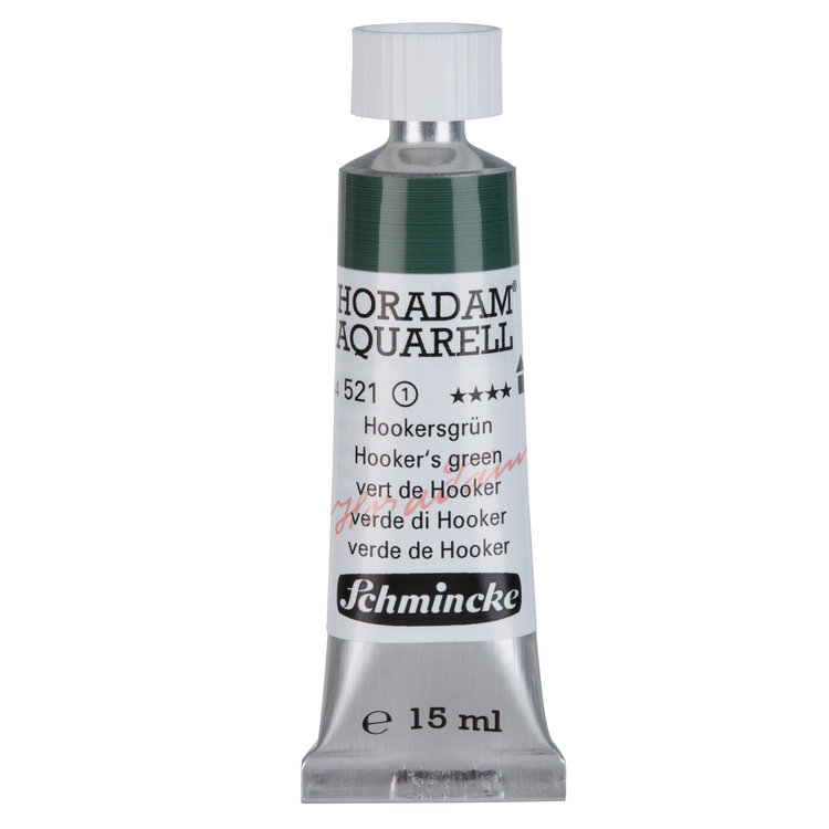Schmincke (Horadam) 521 aquarelverf tube 15ml - Hooker's green