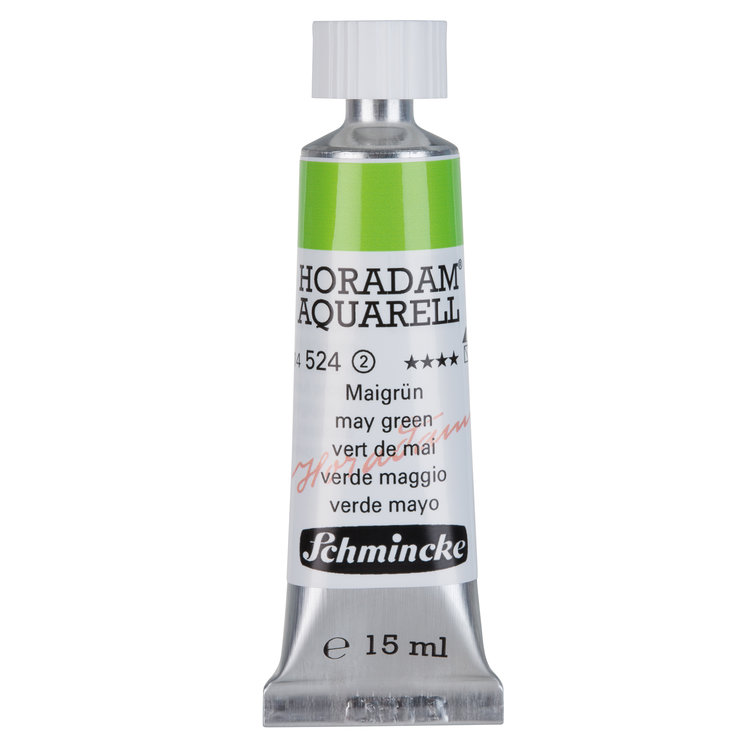 Schmincke (Horadam) 524 aquarelverf tube 15ml - may green
