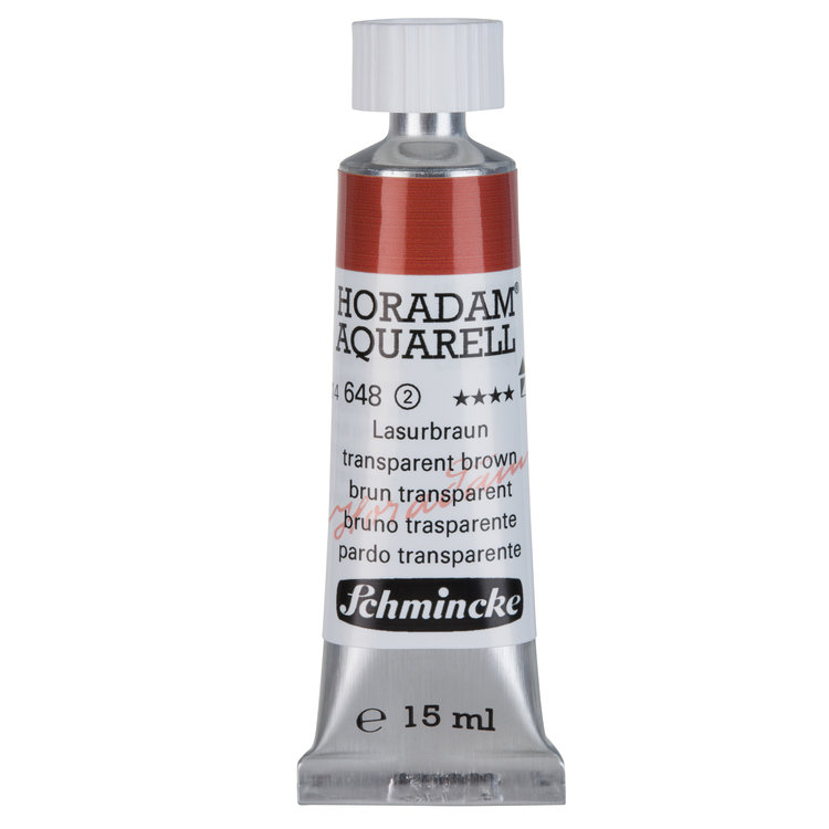 Schmincke (Horadam) 648 aquarelverf tube 15ml - transparent brown