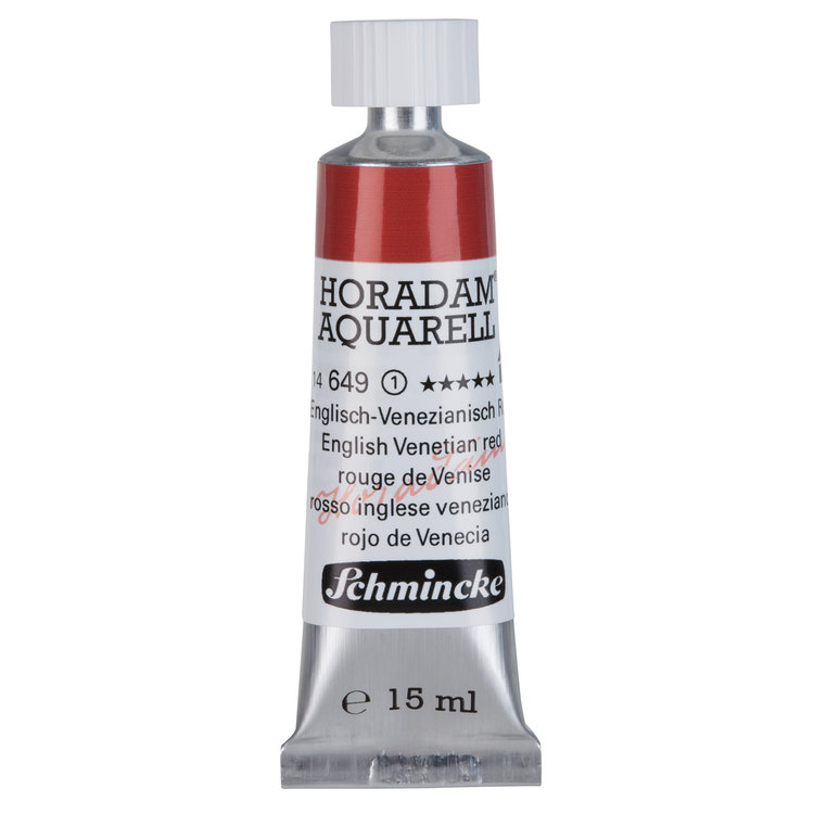 Schmincke (Horadam) 649 aquarelverf tube 15ml - English Venetian red