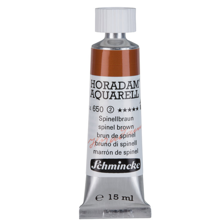 Schmincke (Horadam) 650 aquarelverf tube 15ml - spinel brown