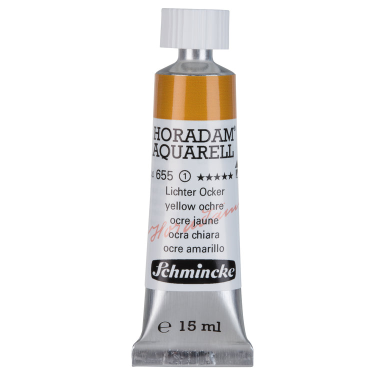Schmincke (Horadam) 655 aquarelverf tube 15ml - yellow ochre