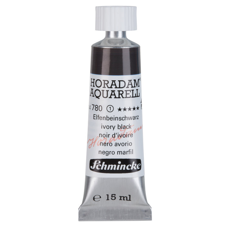 Schmincke (Horadam) 780 aquarelverf tube 15ml - ivory black