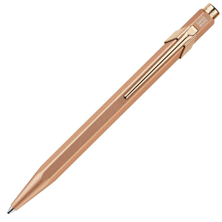 Caran d'Ache (schrijfwaren) balpen (849) in blik brut rose - premium collection