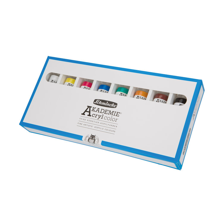 Schmincke Akademie acrylverf set 8x 60ml