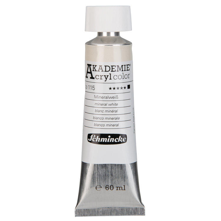 Schmincke 115 mineral white - Akademie acryl tube 60ml