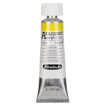 Schmincke 224 primary yellow 60ml - Akademie acryl
