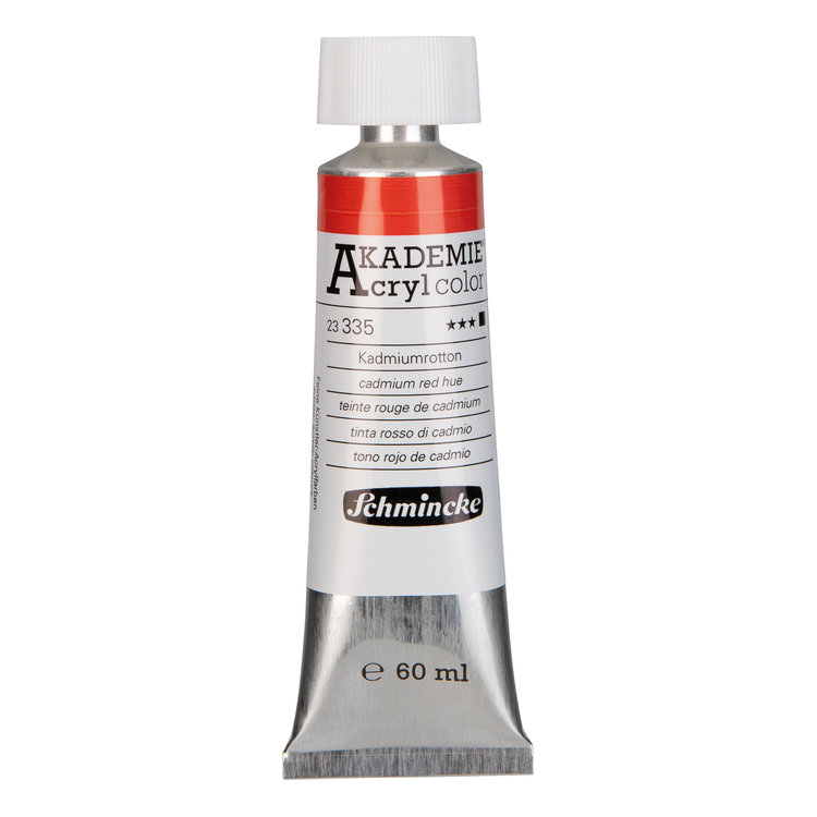 Schmincke 335 cadmium red hue - Akademie acryl tube 60ml