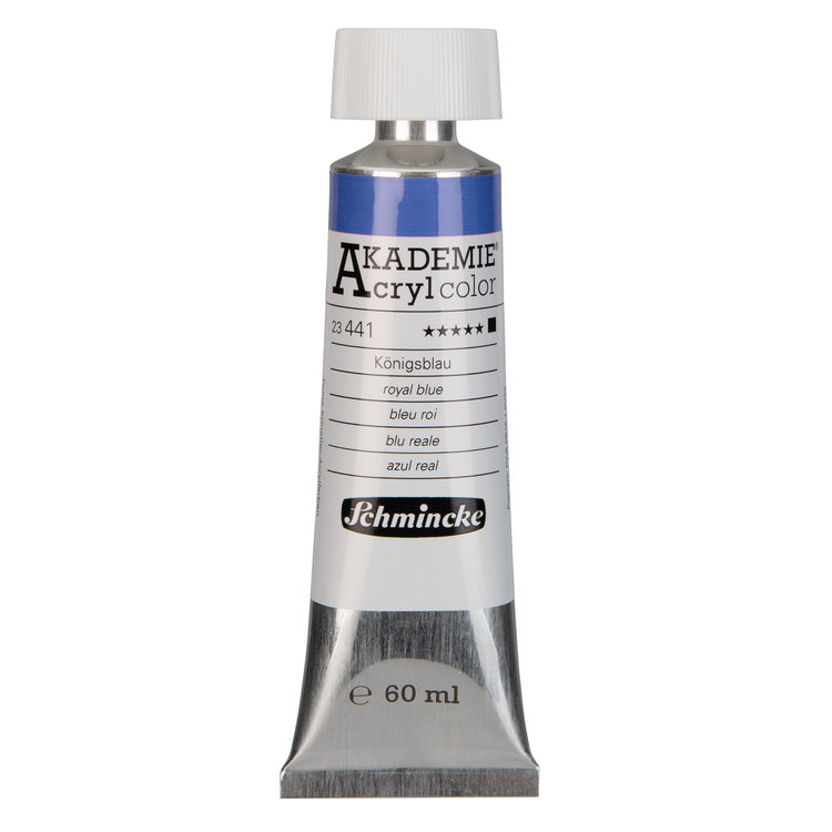 Schmincke 441 royal blue - Akademie acryl tube 60ml
