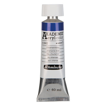 Schmincke 442 ultramarine blue 60ml - Akademie acryl