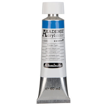 Schmincke 446 primary blue cyan 60ml - Akademie acryl