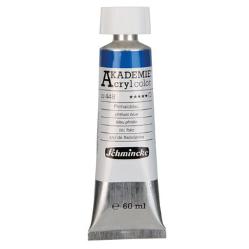 Schmincke 448 phthalo blue 60ml - Akademie acryl
