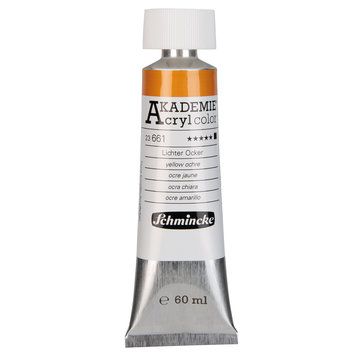 Schmincke 661 yellow ochre 60ml - Akademie acryl