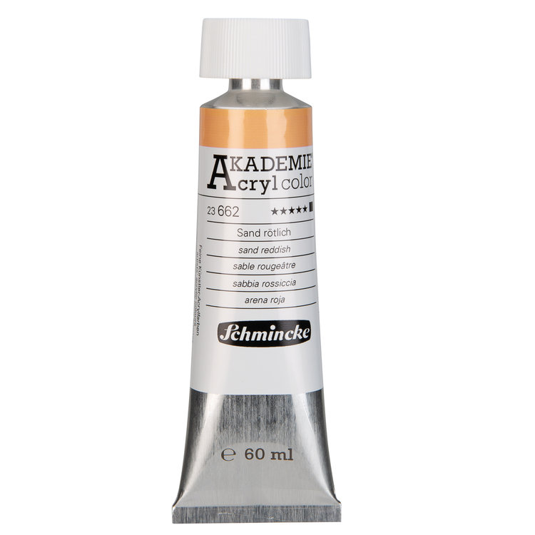 Schmincke 662 sand reddish- Akademie acryl tube 60ml