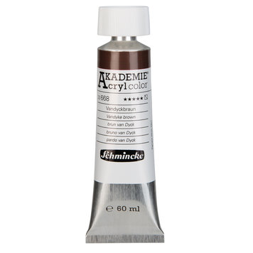 Schmincke 668 vanDyke brown 60ml - Akademie acryl