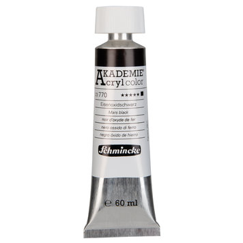 Schmincke 770 Mars black 60ml - Akademie acryl