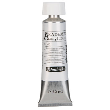 Schmincke 840 fluorescent white 60ml - Akademie acryl